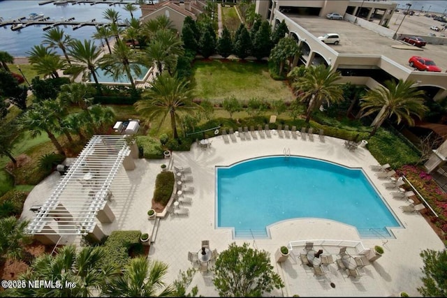 view of pool