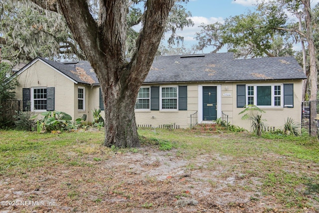 view of ranch-style house