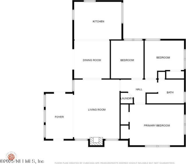 4818 Attleboro St, Jacksonville, FL 32205 - floor plan