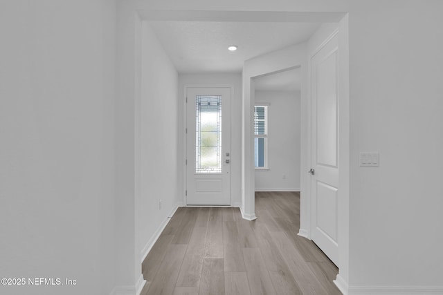232 Fairlake Cir, Saint Augustine, FL 32092 - entryway featuring wood finished floors and baseboards