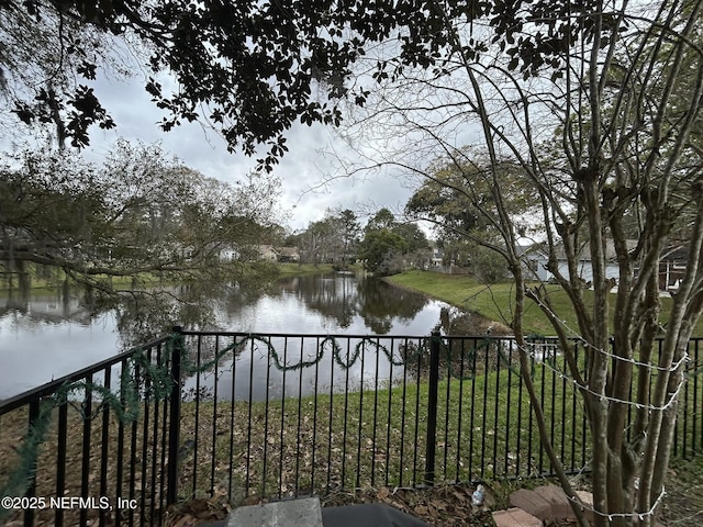 property view of water