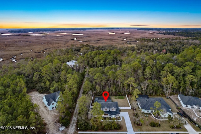 85158 Southern Creek Blvd, Fernandina Beach, FL 32034 - view of aerial view at dusk