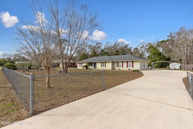 37069 Lee St, Hilliard, FL 32046 - single story home with a carport