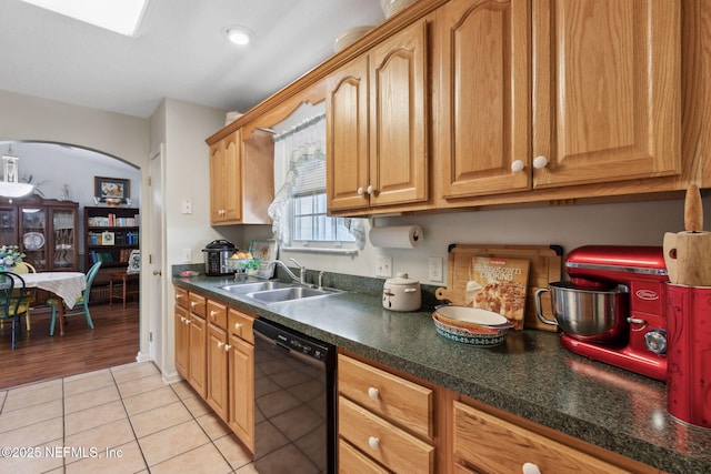 37069 Lee St, Hilliard, FL 32046 - kitchen featuring dishwasher, sink, and light tile patterned floors