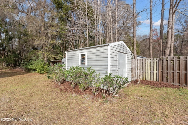 37069 Lee St, Hilliard, FL 32046 - view of outdoor structure featuring a yard