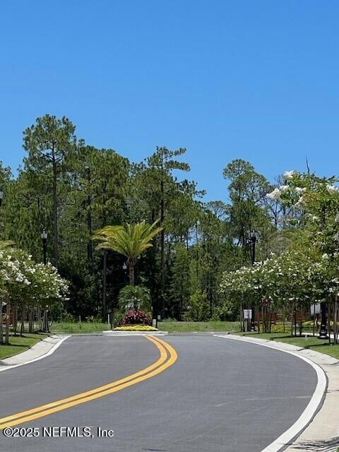 view of street featuring curbs and sidewalks