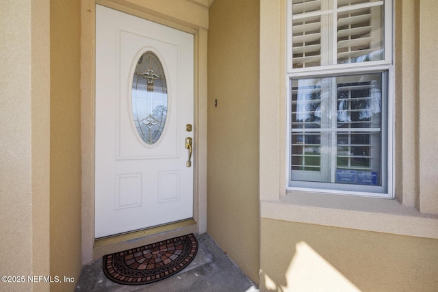 view of property entrance