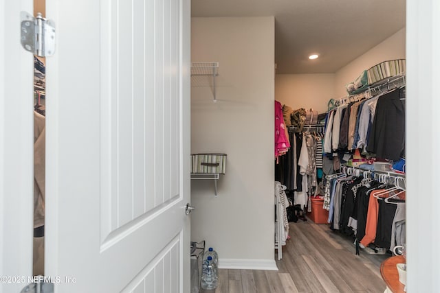 195 Glen Valley Dr, Ponte Vedra, FL 32081 - walk in closet featuring wood finished floors