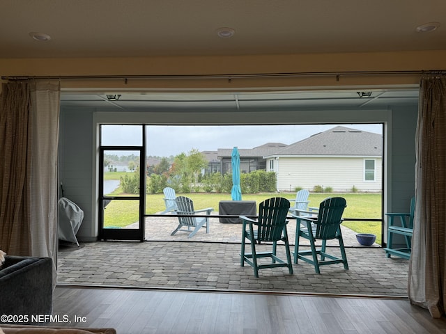 195 Glen Valley Dr, Ponte Vedra, FL 32081 - dining area with wood finished floors