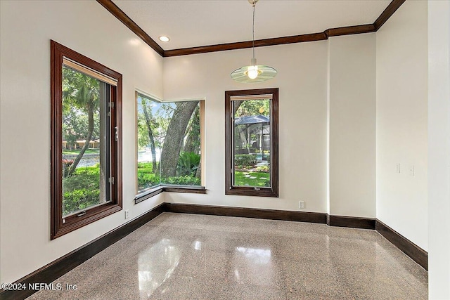 13612 Mcqueens Ct, Jacksonville, FL 32225 - spare room featuring ornamental molding
