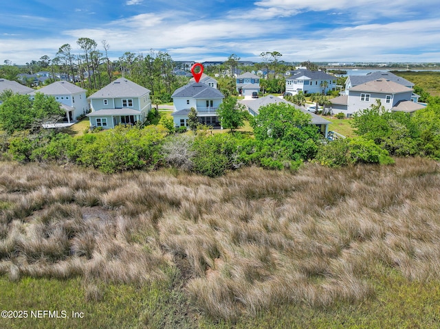 birds eye view of property featuring a residential view