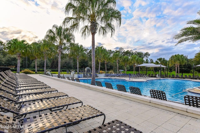 78 Cameron Dr, Ponte Vedra, FL 32081 - community pool with a patio