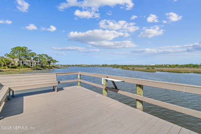 4306 Serena Cir, Saint Augustine, FL 32084 - dock area with a water view
