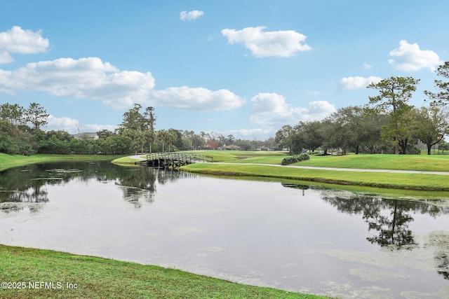 property view of water