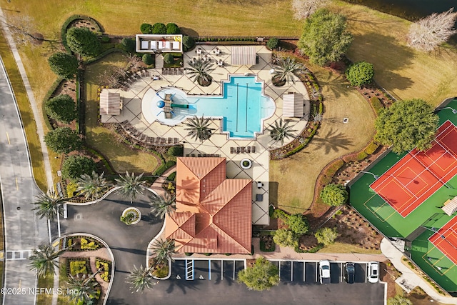 bird's eye view