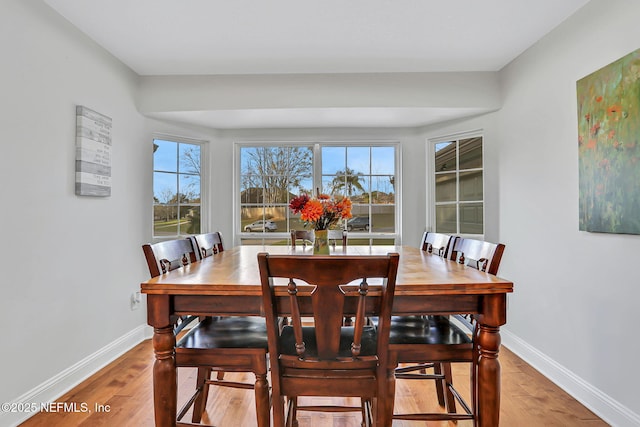 994 Lakeridge Dr, Orange Park, FL 32065 - dining space with light wood-style flooring and baseboards