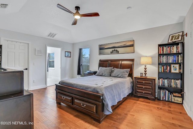994 Lakeridge Dr, Orange Park, FL 32065 - bedroom with visible vents, light wood-style flooring, and baseboards