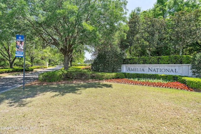 95384 Bermuda Dr, Fernandina Beach, FL 32034 - community sign featuring a yard