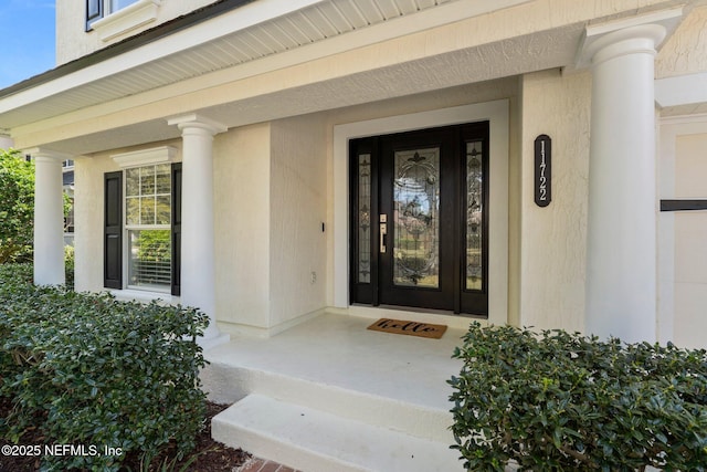 view of property entrance