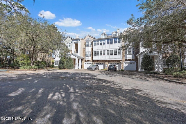 view of front of home with an attached garage