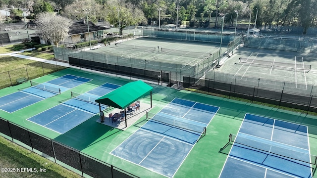 view of sport court