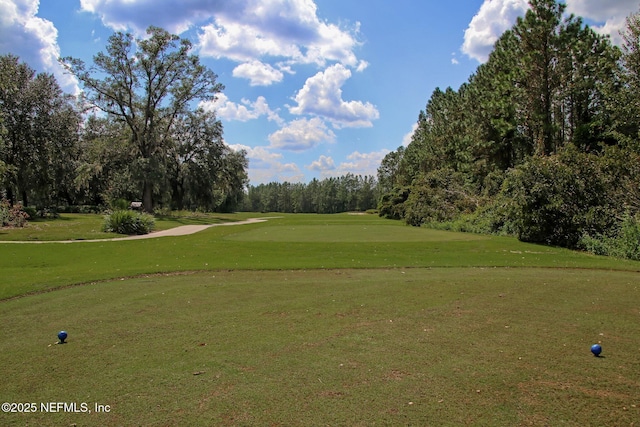 986 Prairie Dunes Ct, Orange Park, FL 32065 - view of home's community with view of golf course and a yard