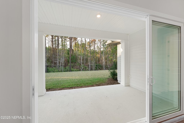 view of entryway