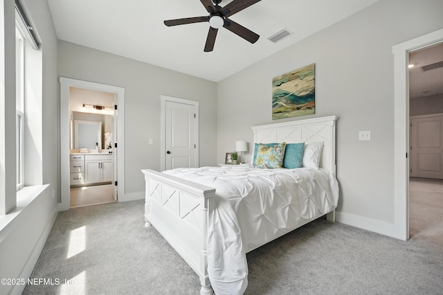 152 Navigators Rd, Saint Johns, FL 32259 - bedroom featuring light carpet, baseboards, and visible vents