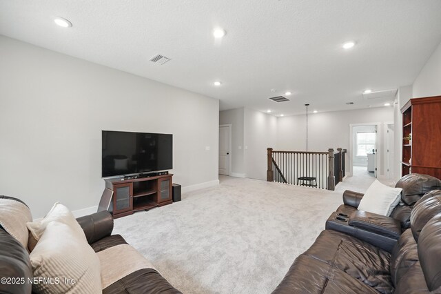 152 Navigators Rd, Saint Johns, FL 32259 - living room with baseboards, visible vents, and carpet flooring