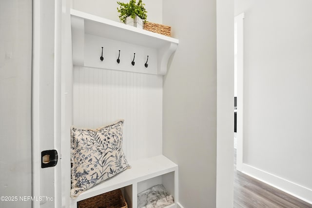 152 Navigators Rd, Saint Johns, FL 32259 - mudroom featuring wood finished floors and baseboards