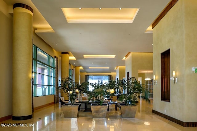 view of community lobby