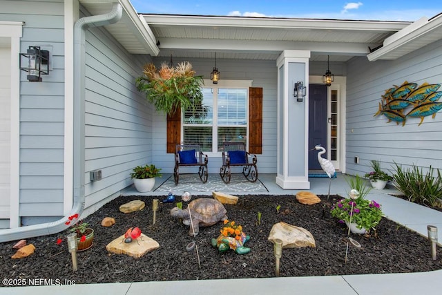 34072 Lavender Parke Dr, Fernandina Beach, FL 32034 - property entrance featuring a porch