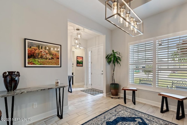 34072 Lavender Parke Dr, Fernandina Beach, FL 32034 - entrance foyer featuring wood finish floors and baseboards