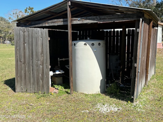 view of outbuilding featuring an outbuilding