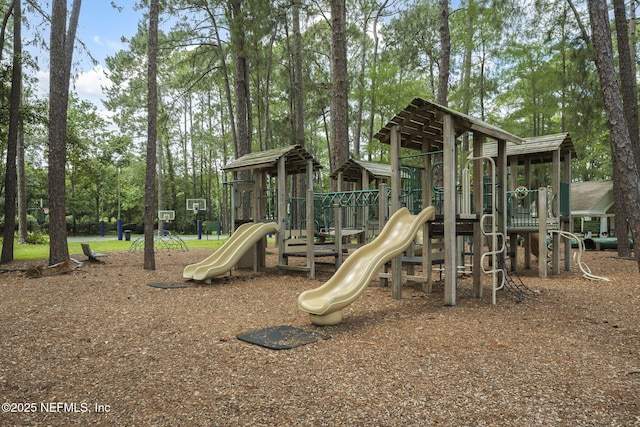 view of community playground