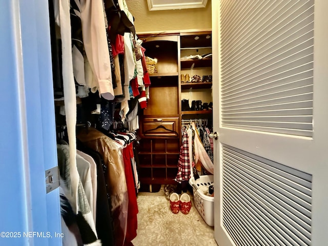 view of spacious closet