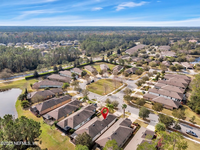 86 Hawks Harbor Rd, Ponte Vedra, FL 32081 - view of property location with nearby suburban area, a nearby body of water, and a forest