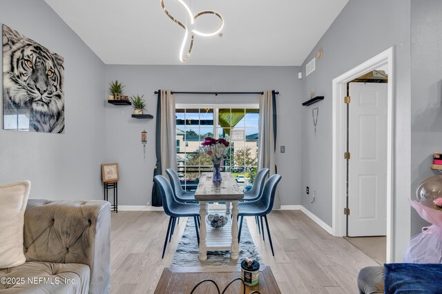 4920 Key Lime Dr Unit 305, Jacksonville, FL 32256 - dining room featuring light wood-style floors