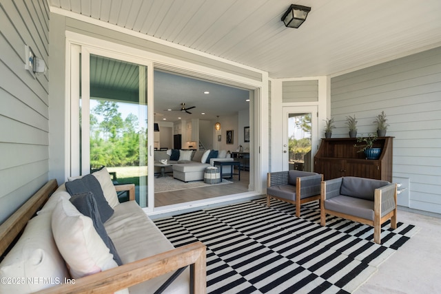 230 Marquesa Cir, Saint Johns, FL 32259 - view of patio featuring an outdoor hangout area