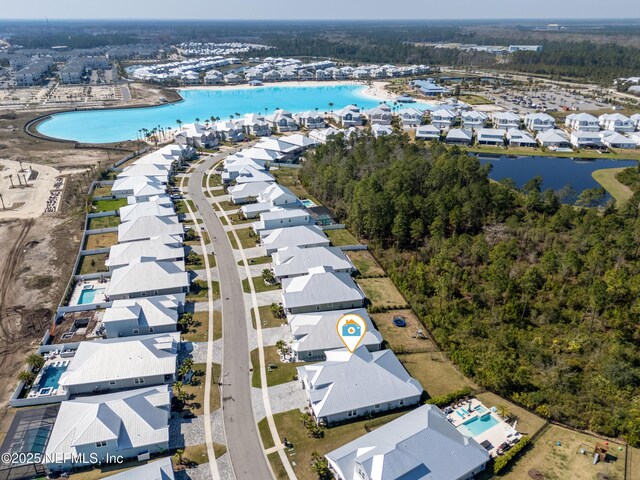 230 Marquesa Cir, Saint Johns, FL 32259 - drone / aerial view with a water view and a residential view