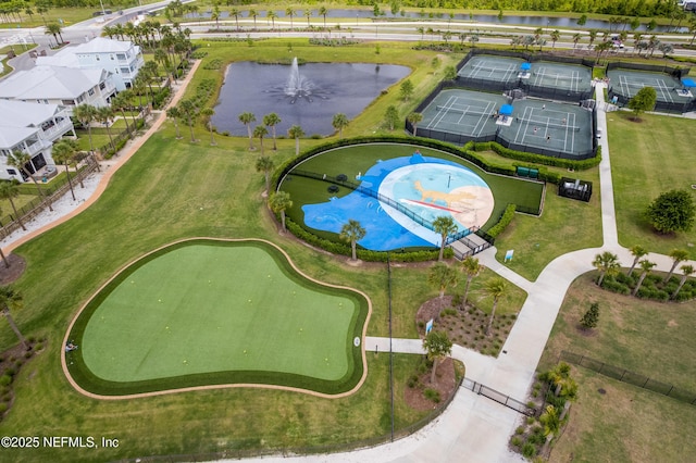 230 Marquesa Cir, Saint Johns, FL 32259 - bird's eye view with a water view