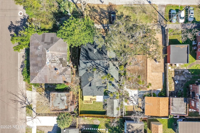 bird's eye view featuring a residential view