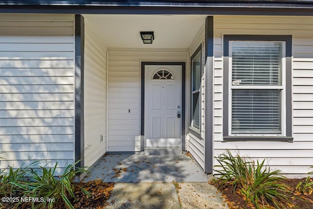 view of entrance to property