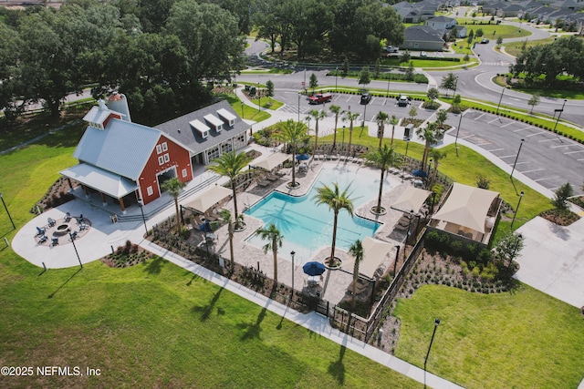 2991 Granary Park Ave, Green Cove Springs, FL 32043 - drone / aerial view of a pool