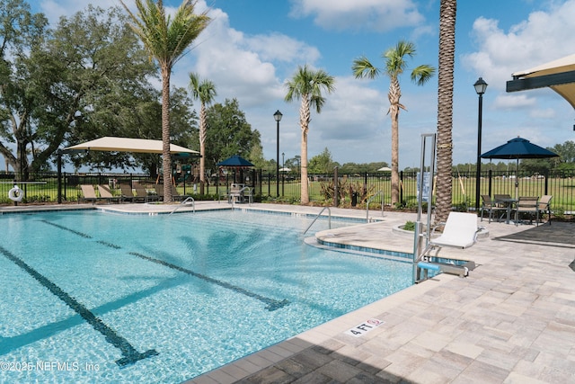 2991 Granary Park Ave, Green Cove Springs, FL 32043 - community pool featuring a patio