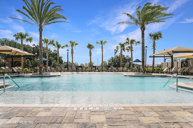 2991 Granary Park Ave, Green Cove Springs, FL 32043 - community pool with a patio area