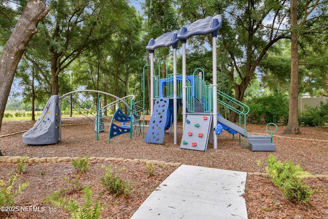 view of community playground