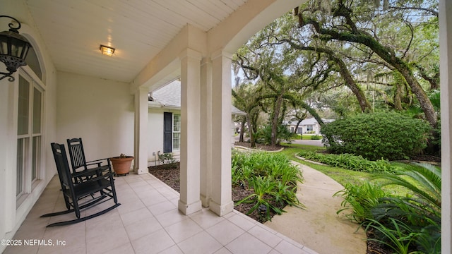 view of patio