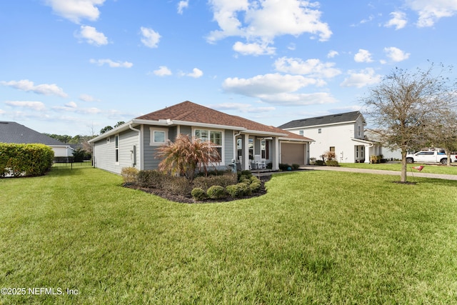 93322 Sandown Dr, Fernandina Beach, FL 32034 - view of front of property with concrete driveway and a garage