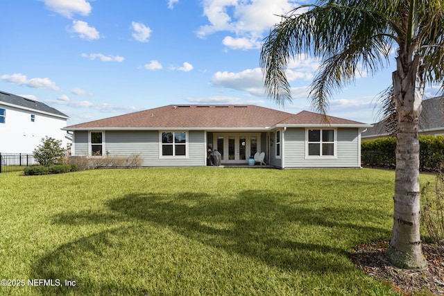 93322 Sandown Dr, Fernandina Beach, FL 32034 - back of house with french doors